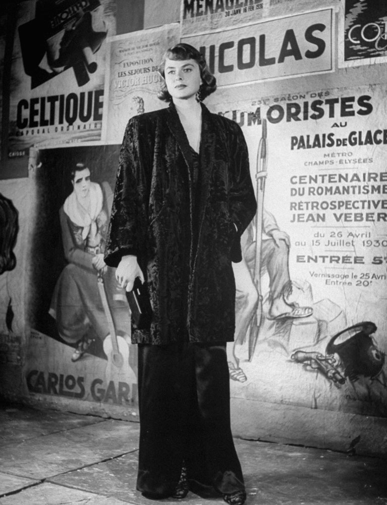 Ingrid Bergman in the film Arch of Triumph